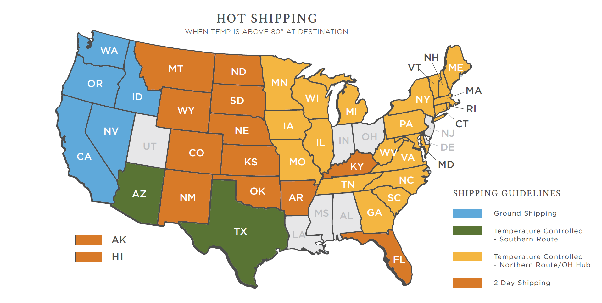 Hot Shipping Guide Hot Shipping Guide